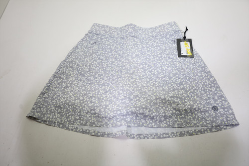 New G/Fore Golf DITSY FLORAL SILKY  Skorts  Womens  Small MGREY   INV12778356