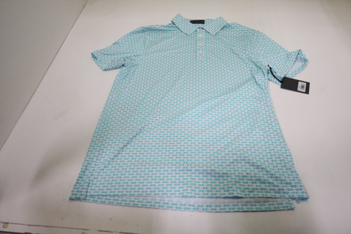 G/Fore Golf Pattern Polo  Mens Size  Medium SIREN   New INV12796288