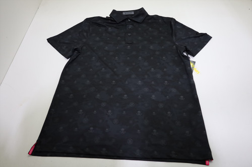 G/Fore Golf Classic Polo  Mens Size  Medium ONYX   New INV12796355
