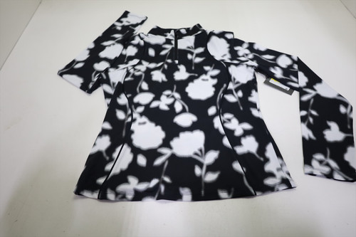 G/Fore Golf Classic Pullover  Womens Size  Small ONYX   New INV12779915