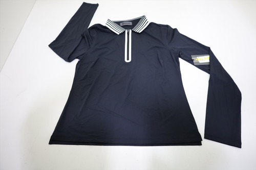 G/Fore Golf Classic Pullover  Womens Size  Small ONYX   New INV12779916
