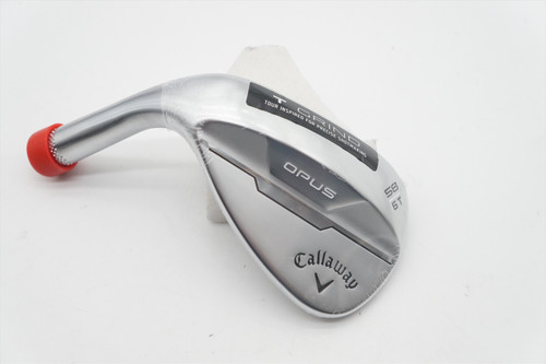 New LH Callaway Opus Chrome 58.06 T Grind LW Wedge Club Head Only .355 3-15-B