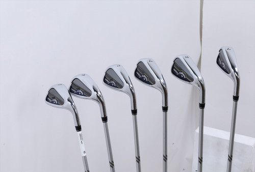 Callaway Paradym X Iron Set 8-Pw, Aw, Gw Senior Ascent 50 13005004 Excellent