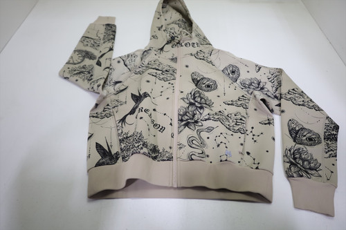 Greyson Moon Diamond Kristina Hoodie Jacket Womens Small Sand INV12677815