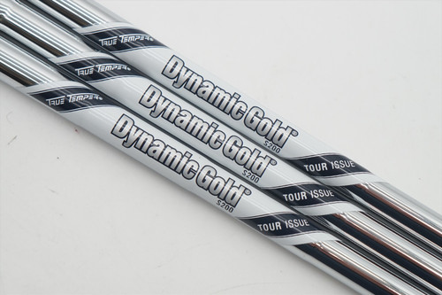 3) New True Temper Dynamic Gold EX Weight Lock Tour Issue S200