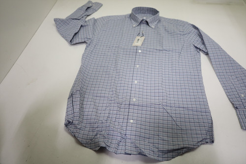 Peter Millar Golf Classic Button Down Mens Size Medium BLHZE New INV12631623