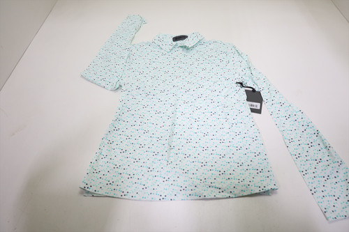 G/Fore Golf Long Sleeve Polo Womens Size Small SIREN New INV12795447