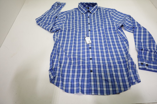 Johnnie-O Mcknight_SMS Button Down Mens Size Medium Laguna Blue New INV12987603