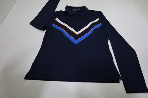 G/Fore Golf Long Sleeve Polo Womens Size Small TWLT New INV12795405