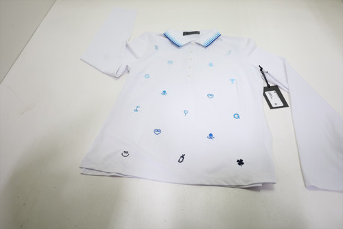G/Fore Golf Long Sleeve Polo Womens Size Small SNO New INV12795406