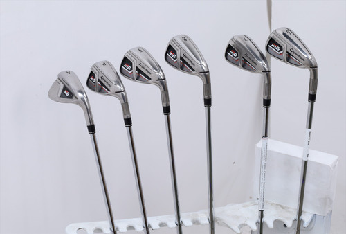 Taylormade M6 Iron Set 6-Pw, Aw Regular Flex Kbs Max 85 Steel 13104160 Good