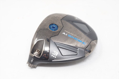 Callaway Paradym Ai Smoke Triple Diamond 15* #3 Wood Club Head Only 13094331 Lh