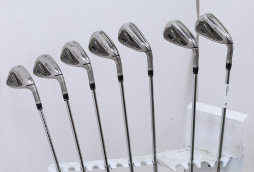 Taylormade Sim 2 Max Iron Set 5-Pw, Aw Stiff Flex Kbs Max Mt 85 13104183 Good