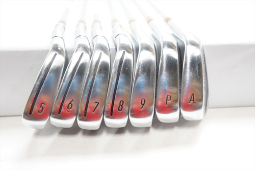 Taylormade Qi Iron Set 5-Pw, Aw Stiff Flex Kbs Max Mt 85 Steel Good AGF