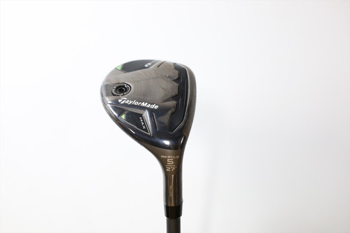 Taylormade Qi35 Max Rescue 27° 5 Hybrid Stiff Flex Hzrdus Smoke Black Good