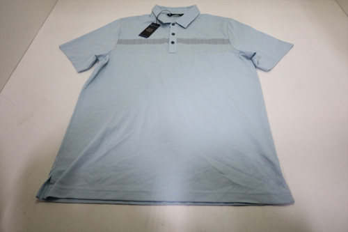 Travis Mathew Golf Rollaway Polo Mens Size Large Azzurro New INV13050150