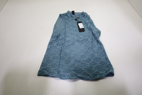 Greyson Golf Wolf Links Lace Halley Polo Womens Size Small Agave New INV12678962