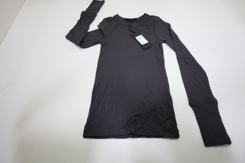Greyson Golf Orion Long Sleeve Polo Womens Size Small Anthracite New INV12717396