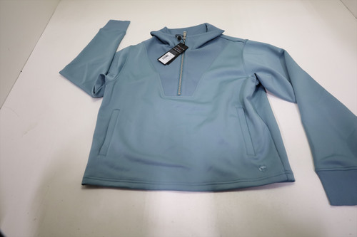 Greyson Golf Wren 1/4 Zip Pullover Womens Size Small Agave New INV12677603