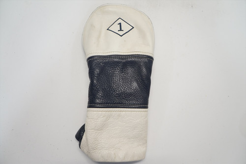 Golf White/ Blue "1" Elliot Bag Company Driver Headcover Head Cover Good *B1