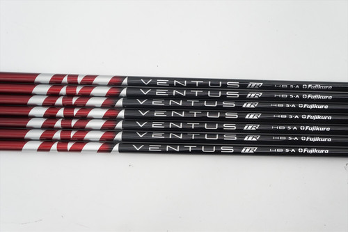 New Fujikura OEM Ventus TR Red 5-A 64g Senior 41.5" 7pc Iron Shaft Set .370