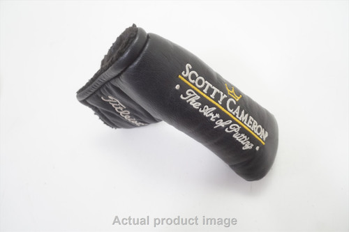 Scotty Cameron Golf The Art Of Putting Putter Blade Head Cover Good HA14-9-10