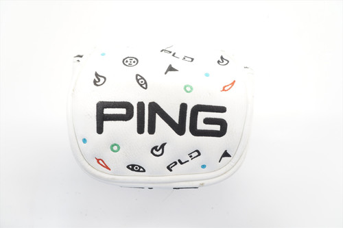 Ping Golf PLD Putter Headcover Small Mallet White Good