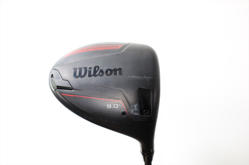 Wilson Dynapower Carbon 9° Driver Stiff Flex Even Flow Riptide 50 Good