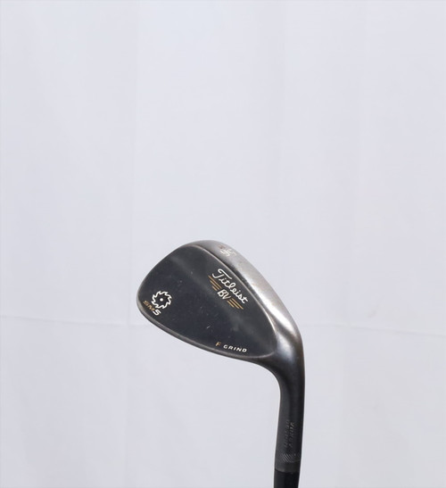 Titleist Vokey Sm5 Raw Black F Grind Wedge 56°-14 Titleist Vokey 13104287 Good