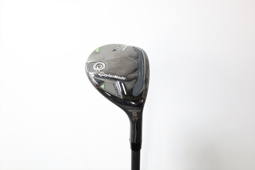 Taylormade Qi35 Max Lite Rescue 27° 5 Hybrid Stiff Hzrdus Smoke Black 80G Good