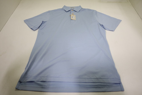 Peter Millar Golf Classic Polo  Mens Size  Medium STRMB Regular  New INV13079943