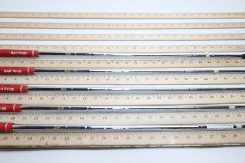 Nippon N.S.Pro 1050Gh 105g Stiff 34.5-36.5" Iron Shaft Set Pulls 1980