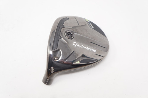 LH Taylormade Qi35 18* #3 Fairway Wood Club Head Only VERY GOOD 3-5-B