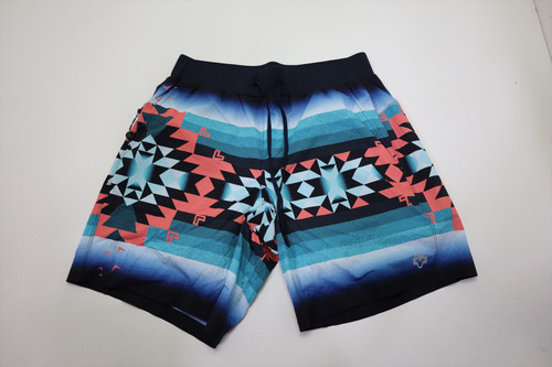 Greyson Smokey Peak Coyeolf Swim Mens Size Medium Iona Multi 1032B 01239590 New