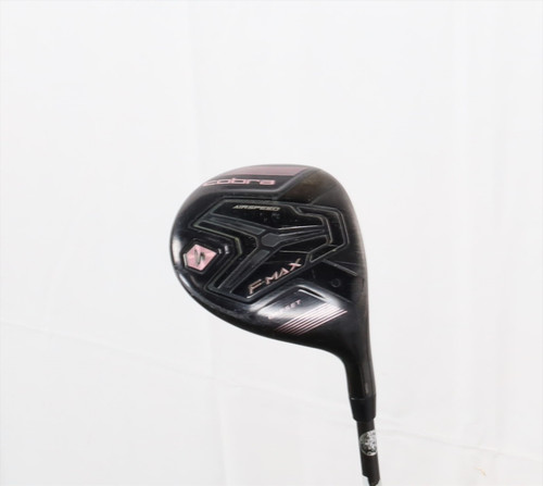 Cobra F-Max Offset Black/Pink 19° 3 Fairway Wood Ladies Airspeed 45 3120116 Good