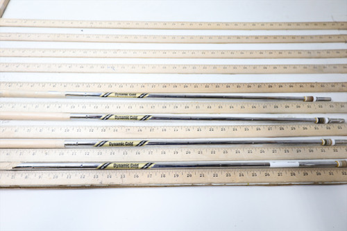 True Temper Dynamic Gold S400 Stiff 33-33.75" Wedge Shaft Set Pulls 4Pc 2826330