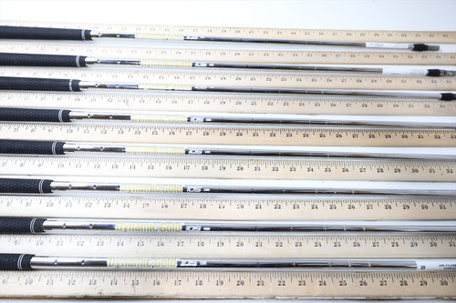 True Temper Dynamic Gold 105 Stiff 34-37.5" Iron Shaft Set Pulls 8Pc .355 848639