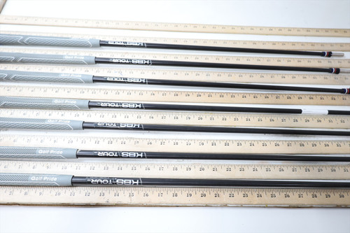 Kbs C-Taper Limited Black X-Stiff 34.5-37.25" Iron Shaft Set Pulls 7Pc .355 6824