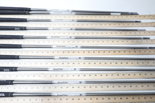 Aerotech Steelfiber I70 Cw Stiff 34.25-37.25" Iron Shaft Set Pulls 10Pc .355 010