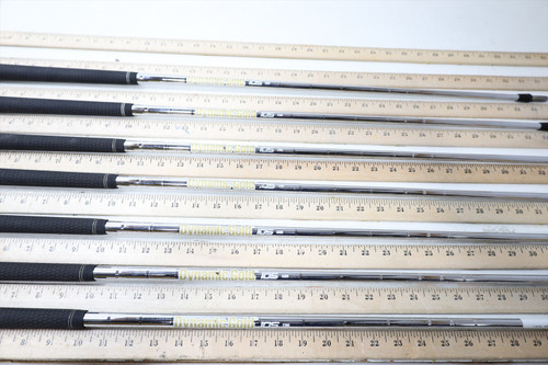 True Temper Dynamic Gold 105 Stiff 34-37.25" Iron Shaft Set Pulls 7Pc .355 80132