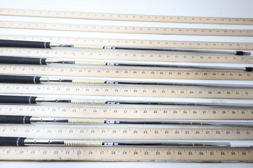 True Temper Dynamic Gold 105 Stiff 34-36.75" Iron Shaft Set Pulls 6Pc .355 80138