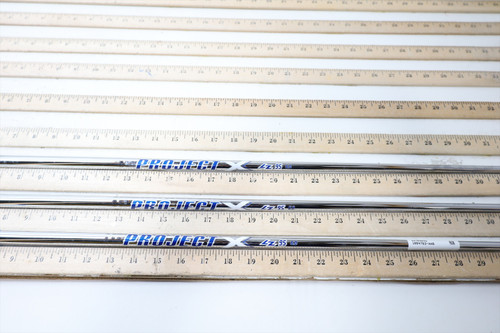 Project X Lz 6.0 95G Stiff 35.25-36.5" Iron Shaft Set Pulls 3Pc .370 Nv12784692