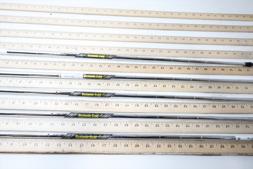 True Temper DG Mid 100 Stiff 34.5-36.5" Iron Shaft Set Pulls 5Pc .370 12834515