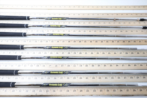 True Temper DG Mid 100 Stiff 33.75-36.75' Iron Shaft Set Pulls 7Pc .355 12847997