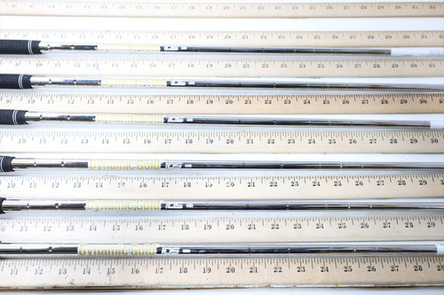 True Temper Dynamic Gold 105 Stiff 34-36.75" Iron Shaft Set Pulls 6Pc .355 48631