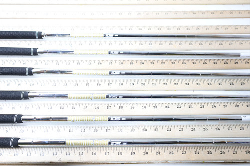 True Temper Dynamic Gold 105 Stiff 34-36.75" Iron Shaft Set Pulls 6Pc .355 48632