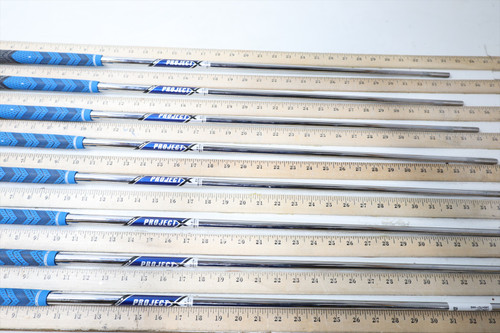Project X Rifle 6.0 120G Stiff 34-37.75" Iron Shaft Set Pulls 8Pc .355 12861457