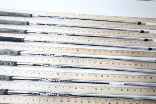 True Temper Elevate Mph Regular 34-37" Iron Shaft Set Pulls 8Pc .370 12775511