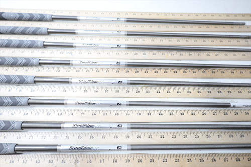 Aerotech Steelfiber I95 Stiff 33.75-37" Iron Shaft Set Pulls 8Pc .355 12807086