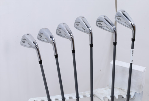 Callaway Elyte Hl Iron Set 6-Pw, Aw Senior Flex Denali Charcoal 55 13115712 Good